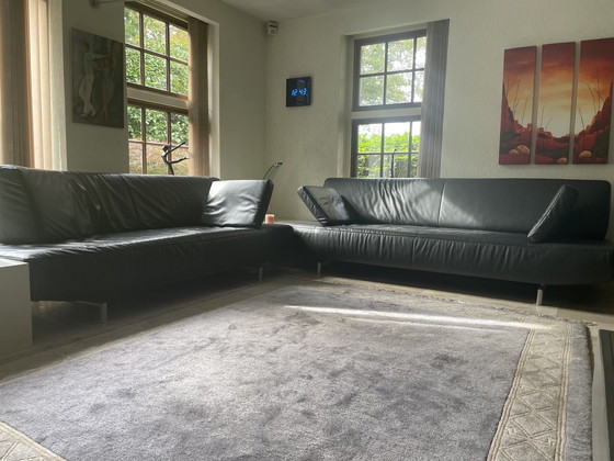 Image 1 of 2x Montel Lounge Sofas 3 And 4 Seater