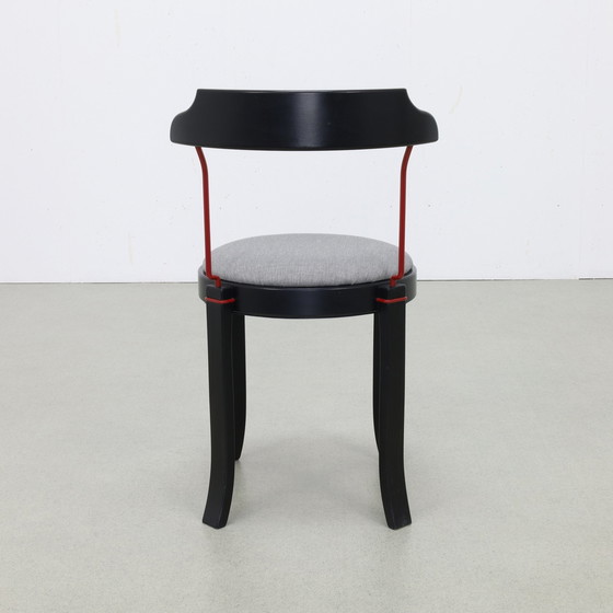 Image 1 of 5x Postmodern Dining Chair in Memphis Style, 1980s