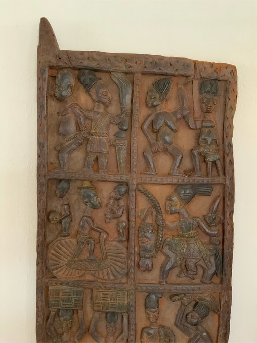 Palace door, Yoruba people South West Nigeria