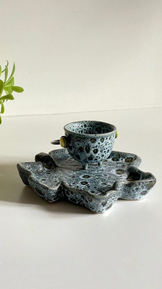 Image 1 of Ceramic pocket trays Vallauris Vintage France