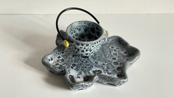 Image 1 of Ceramic pocket trays Vallauris Vintage France