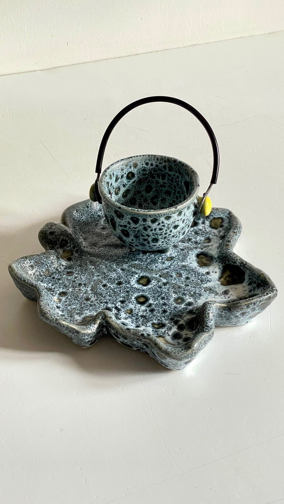 Image 1 of Ceramic pocket trays Vallauris Vintage France