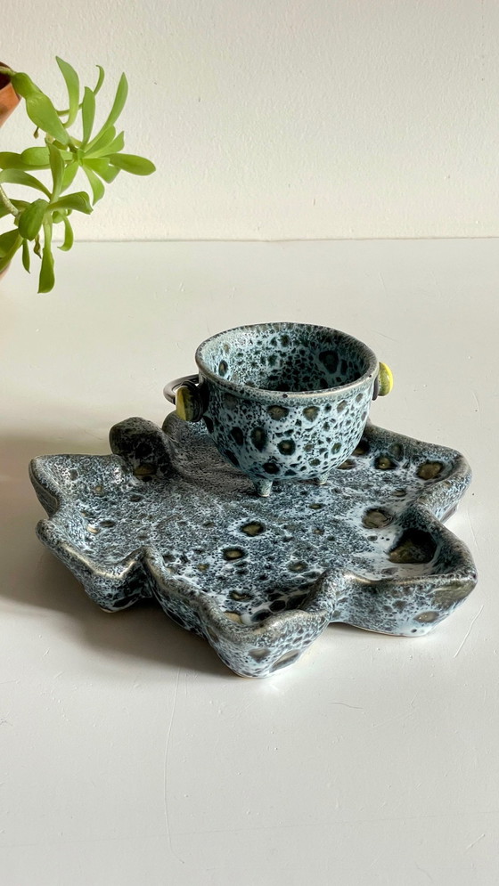 Image 1 of Ceramic pocket trays Vallauris Vintage France