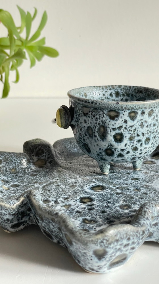 Image 1 of Ceramic pocket trays Vallauris Vintage France