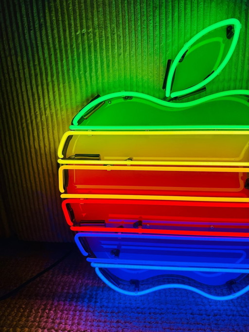 Apple - Neon Light Board - Blown Glass - Design