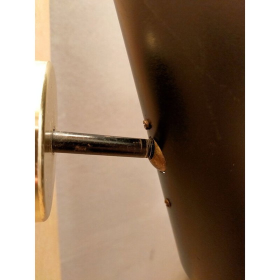Image 1 of Vintage metal wall lamp by René Jean Caillette for Parscot, 1960