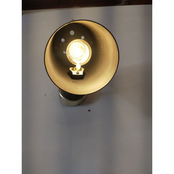 Image 1 of Vintage metal wall lamp by René Jean Caillette for Parscot, 1960