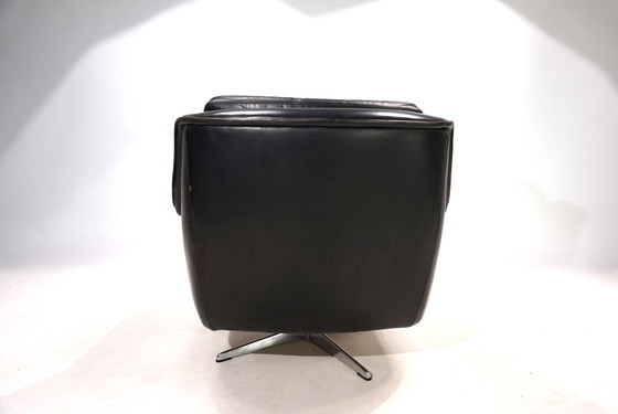 Image 1 of ESA 802 leather lounge chair by Werner Langenfeld, 1960