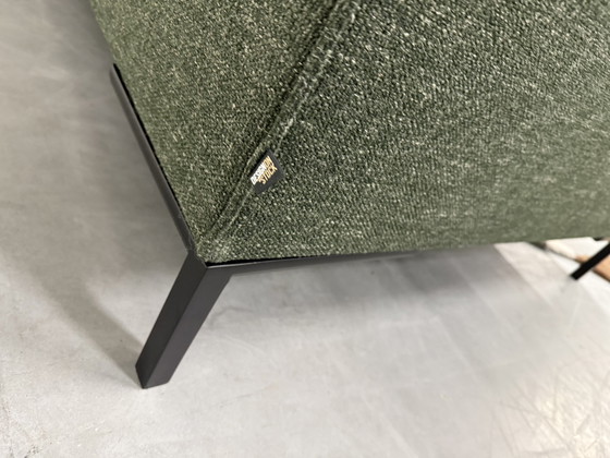 Image 1 of Design On Stock Aikon Lounge Sofa Element Footstool 210 Green Fabric