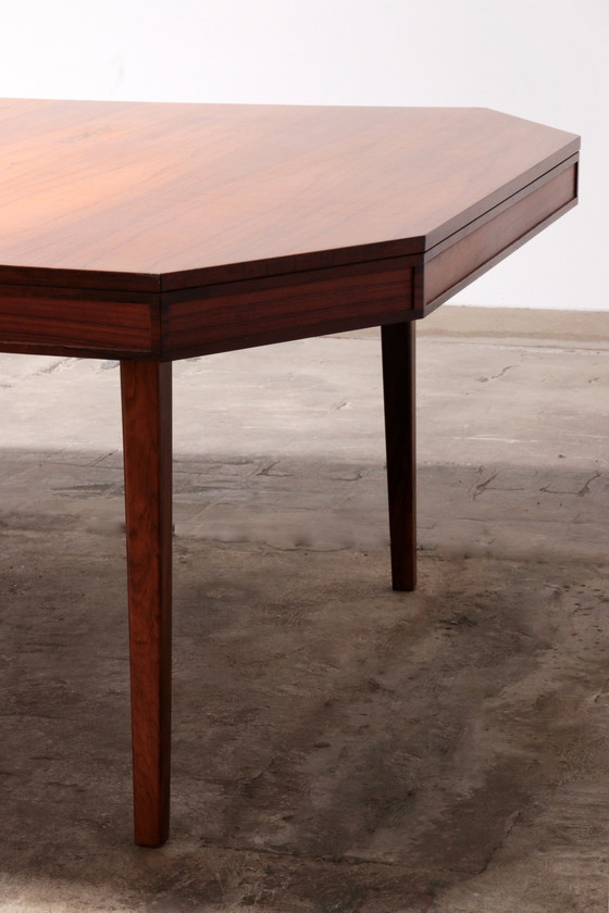 Image 1 of Xxxl Mid-Century Teak Conference Board Table From Volvo Stockholm 1960 From Nk Inredning Stockhlom