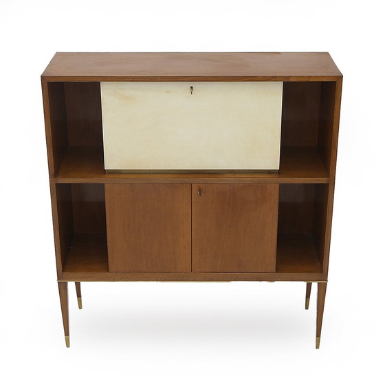 Image 1 of Sideboard With Bar Cabinet, 1950S