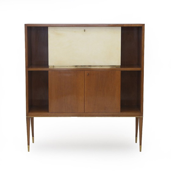 Image 1 of Sideboard With Bar Cabinet, 1950S