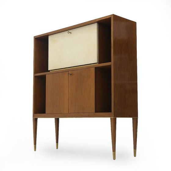 Image 1 of Sideboard With Bar Cabinet, 1950S