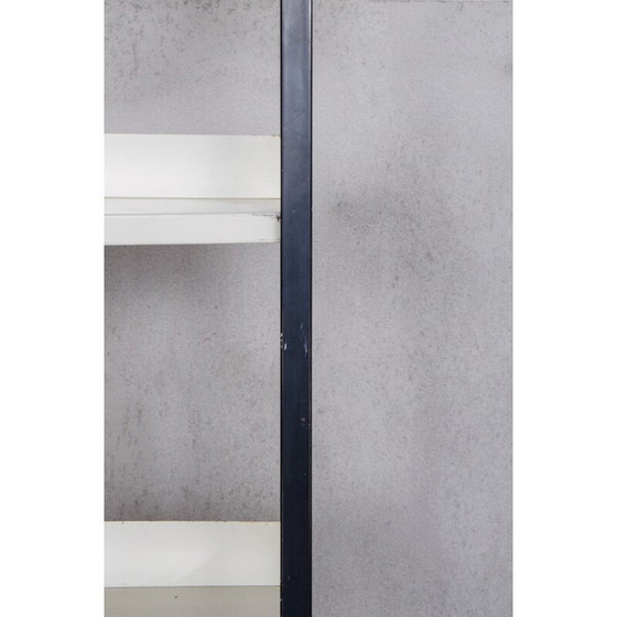 Image 1 of Large Metal Bookcase by A.D. Dekker for Tomado - 1960s