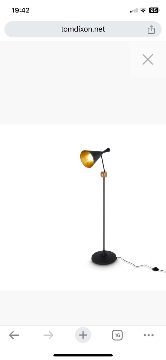 Image 1 of Tom Dixon Beat Floor Lamp