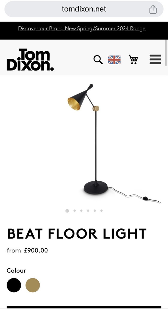 Image 1 of Tom Dixon Beat Floor Lamp