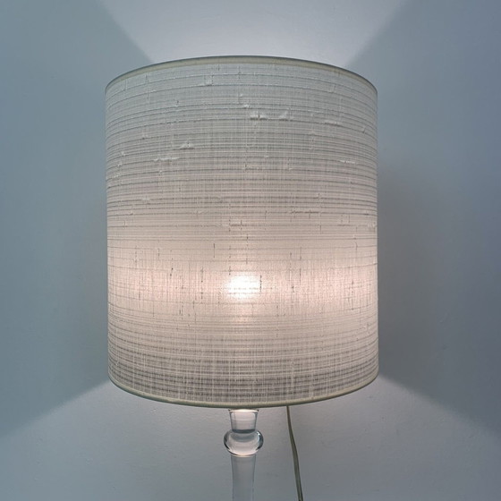 Image 1 of Glasfabriek Leerdam Mid-Century Design Crystal Table Lamp - 1960s