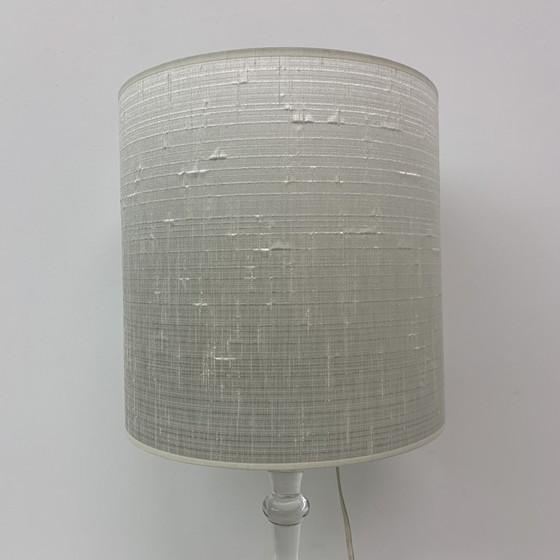 Image 1 of Glasfabriek Leerdam Mid-Century Design Crystal Table Lamp - 1960s