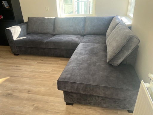 Corner Sofa Licato Seat Anthracite