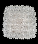 1919 Vintage Glass Ceiling Lamp Erco