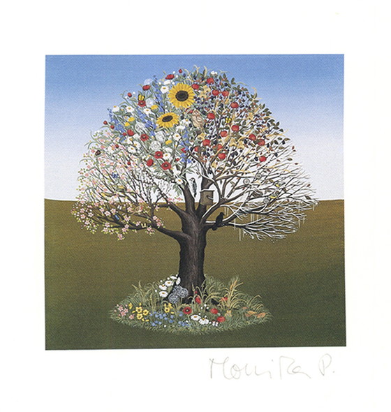 Image 1 of Monika Piotrowska - the 4 seasons tree