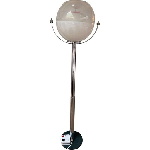 Vintage murano glass floor lamp by Manufactura, 1970s