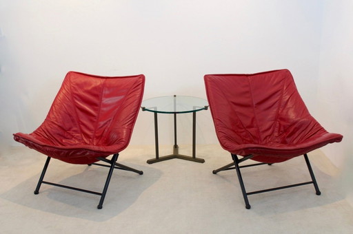 2 Easy Chairs par Teun Van Zanten pour Molinari