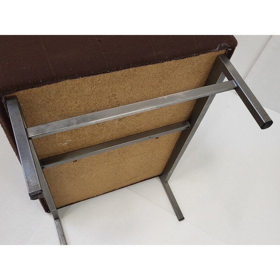 Image 1 of Poltrona vintage in tessuto marrone