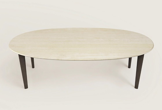 Image 1 of Hermes Metiers oval table ébène