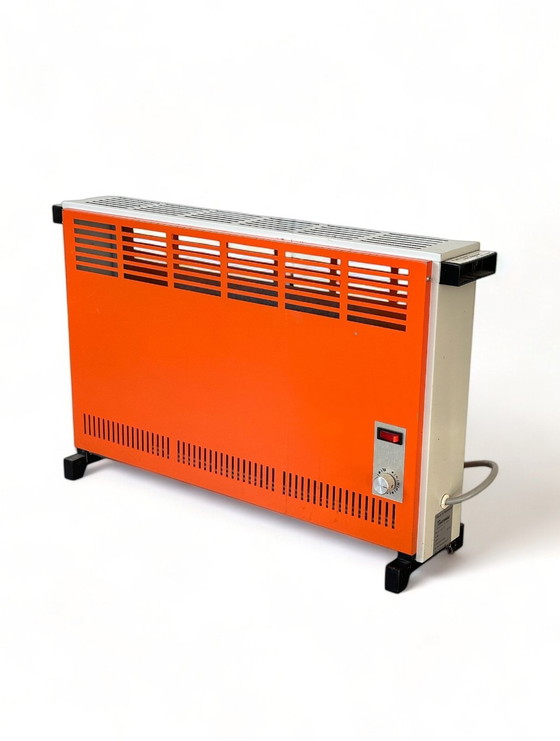 Image 1 of Vintage Retro Orange Stove Heater Thomas 1000/2000 Watt