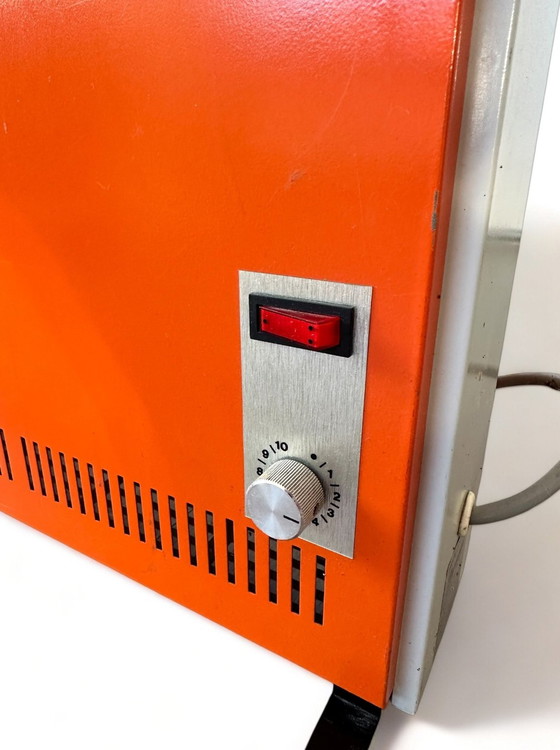 Image 1 of Vintage Retro Orange Stove Heater Thomas 1000/2000 Watt