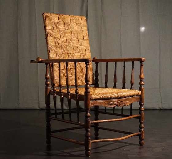 Image 1 of Bobbin armchair in Jacobean style, 1900s