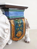 Table d'appoint éléphant vintage
