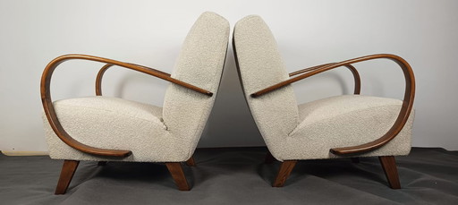 2x Jindřich Halabala Armchairs