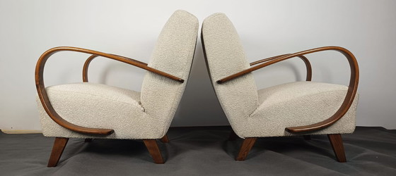 Image 1 of 2x Jindřich Halabala Armchairs