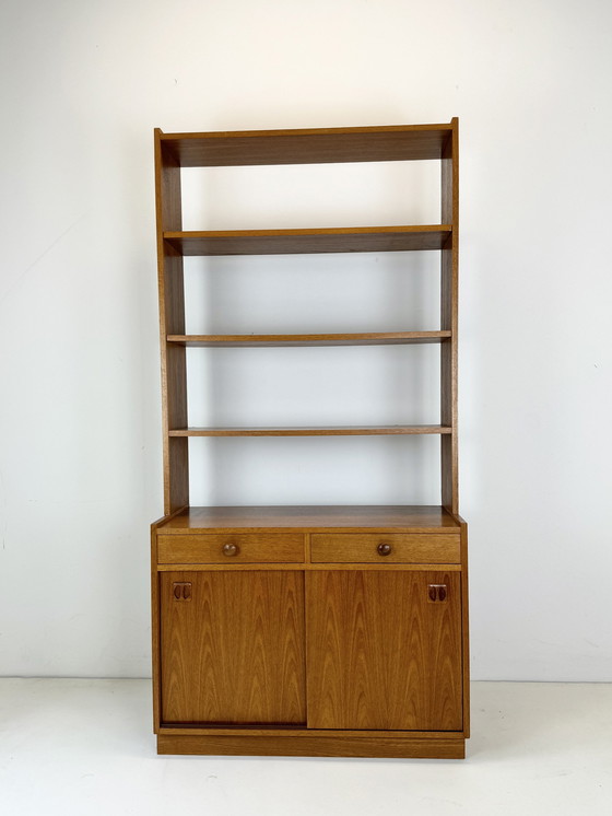 Image 1 of Teak Bookcase from Sweden (1/2)