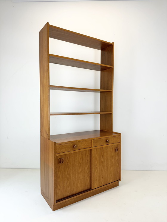 Image 1 of Teak Bookcase from Sweden (1/2)