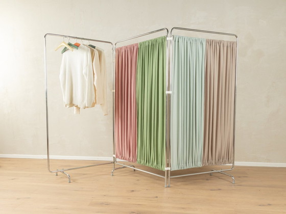 Image 1 of 50S Muslin Folding Screen