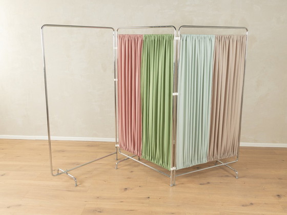 Image 1 of 50S Muslin Folding Screen