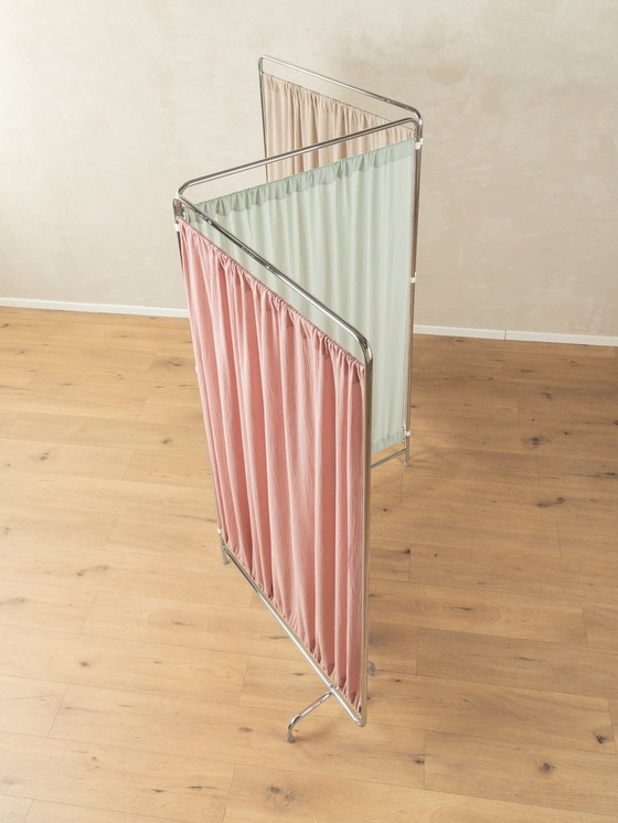 Image 1 of 50S Muslin Folding Screen