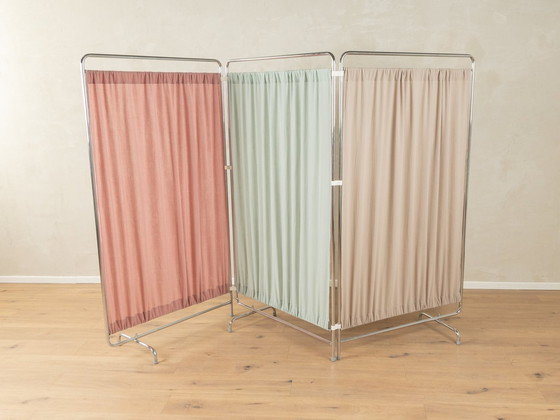 Image 1 of 50S Muslin Folding Screen