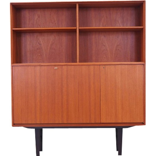 Teak bookcase, Scandinavian design, 1960s, designer: Bertil Fridhagen, production: Bodafors