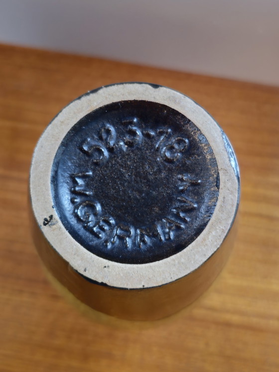 Image 1 of Vintage West Germany Scheurich Vase Green Brown