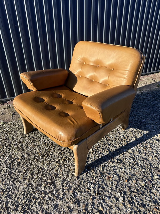 Image 1 of Vintage brutalist chair easy chair