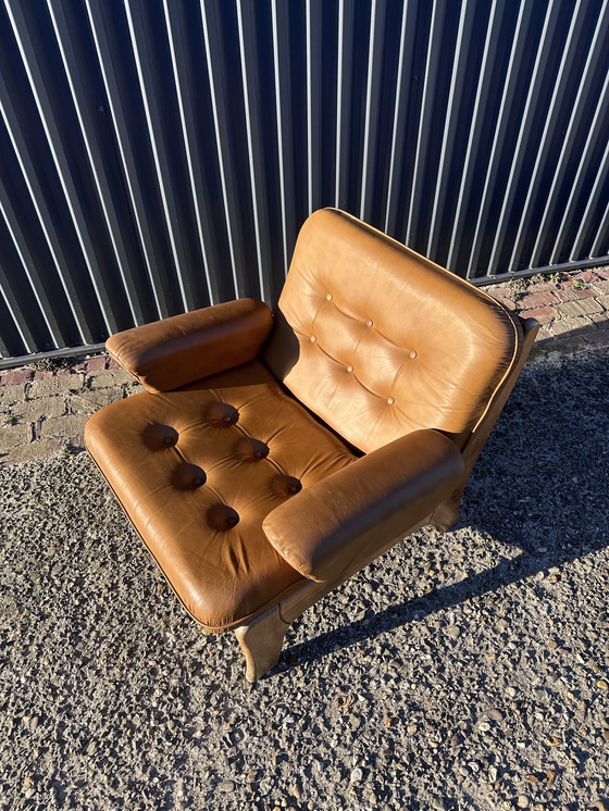 Image 1 of Vintage brutalist chair easy chair
