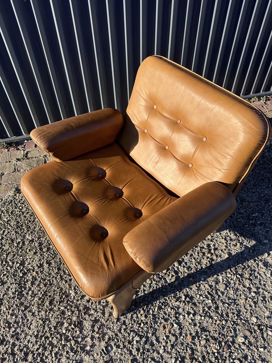 Image 1 of Vintage brutalist chair easy chair
