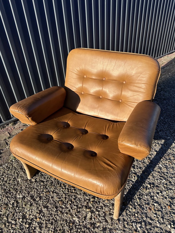 Image 1 of Vintage brutalist chair easy chair