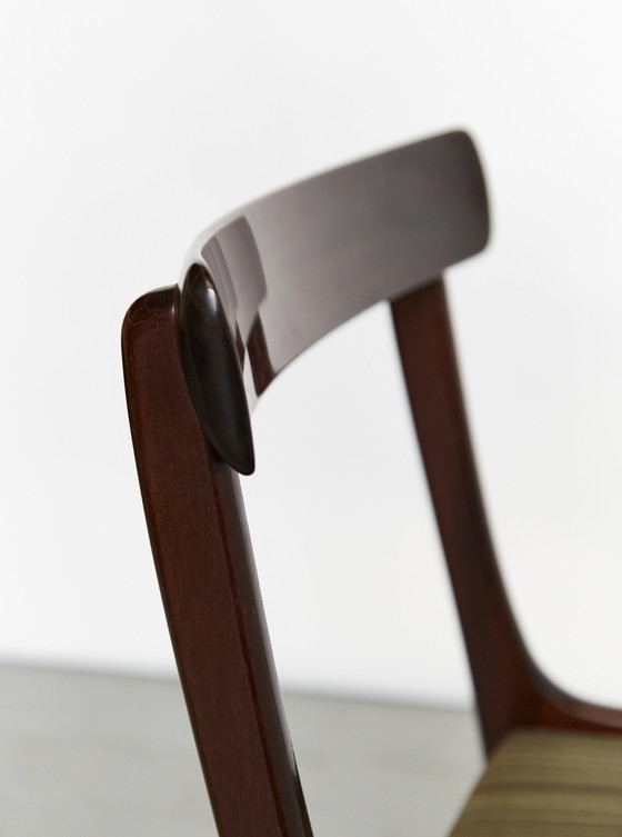 Image 1 of Sillas Rungstedlund Mid-Century de caoba de Ole Wanscher para Poul Jeppesens Møbelfabrik. Juego de 6