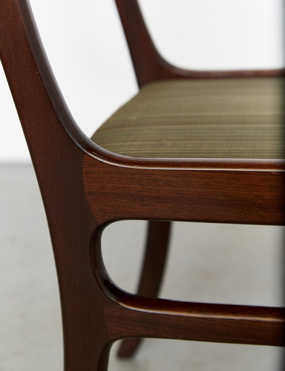 Image 1 of Sillas Rungstedlund Mid-Century de caoba de Ole Wanscher para Poul Jeppesens Møbelfabrik. Juego de 6