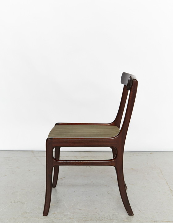 Image 1 of Sillas Rungstedlund Mid-Century de caoba de Ole Wanscher para Poul Jeppesens Møbelfabrik. Juego de 6